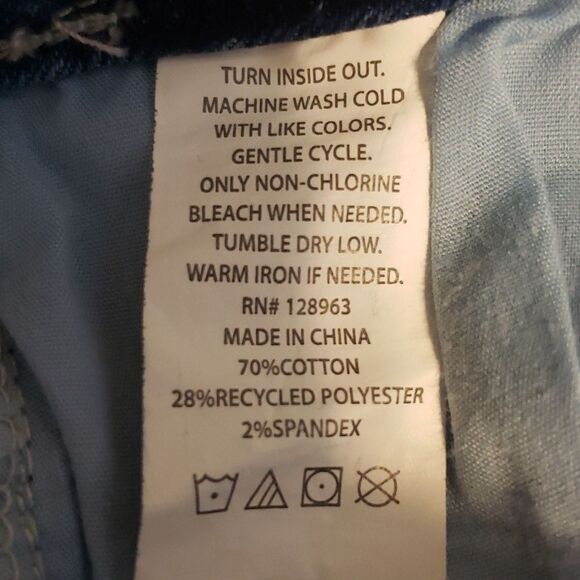 Indigo Rein Women's 26 Cutoff Jeans Shorts - Picture 10 of 10